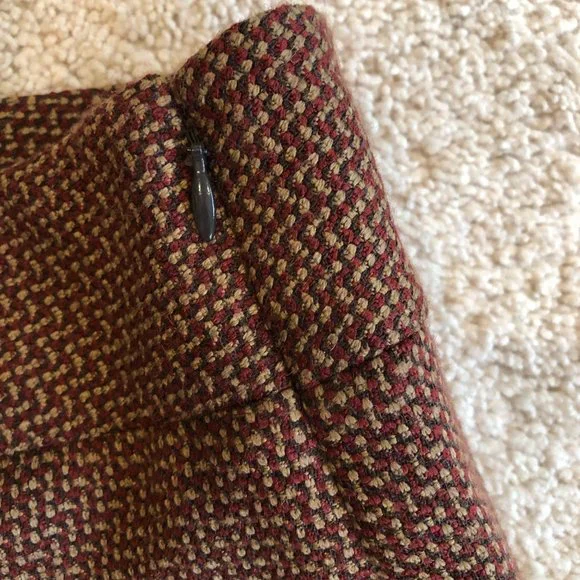 Ann Taylor Loft Wool Knee-Length Skirt Size 8 - Picture 5 of 10